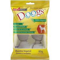 Osso Vegetal Natural Pequeno Doogs 80g
