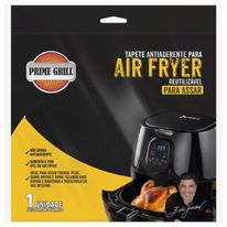 Forro para Air Fryer Redondo Antiaderente Prime Grill