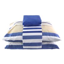 Jogo de Cama Micropercal Estampado Andreza King com 4 peças  (Produto Sortido)
