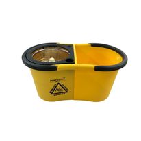 Balde Mop Giratório 2 Águas Perfect Pro Amarelo 10L