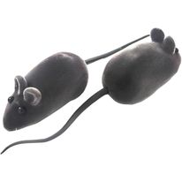 Brinquedo para Gatos Rato com Apito Ringo com 2 peças