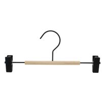 Cabide de Metal Preto Newpro com Presilhas