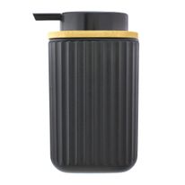 Porta Sabonete Líquido com Detalhes em Bambu Newpro