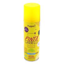 Tinta Spray para Cabelo Popper Fluorescente Amarelo 150ml