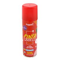 Tinta Spray para Cabelo Popper Fluorescente Vermelho 150ml