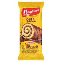 Bolinho Roll Chocolate Bauducco 34g