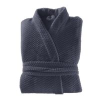 Roupão Plush Tweed Hedrons Azul G