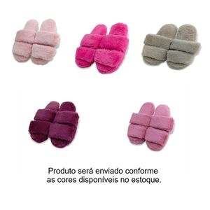 Chinelo de Pano Tiras Alto Maria Emilia (Produto Sortido)