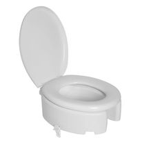 Assento Sanitário Almofadado Elevado Astra com Trava