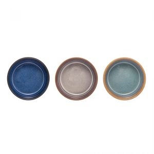 Conjunto 3 Pestiqueiras com Bandeja de Bambu Lyor 32cm x 9,5cm
