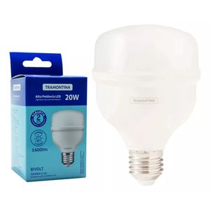 Lâmpada Led Alta Potência Tramontina 6500K 20W