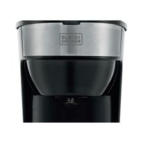 Cafeteira de Inox Black & Deker 38 cafézinhos 850W 220V