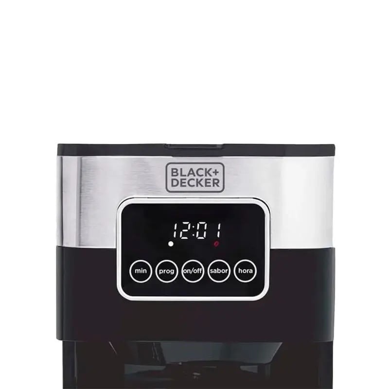 Cafeteira-Digital-de-Inox-Black---Deker-38-cafezinhos-900W-220V-156325