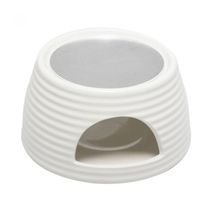 Conjunto Fondue Porcelana Lines Wolff Branco com 6 peças