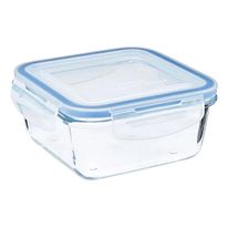 Pote de Vidro Hermético Quadrado Mimo Style 740ml