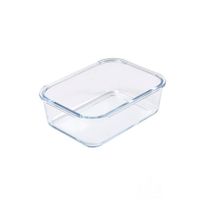 Pote de Vidro Hermético Retangular Mimo Style 1,5l