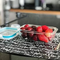 Pote de Vidro Hermético Retangular Mimo Style 1l