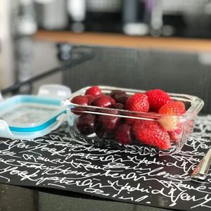 Pote de Vidro Hermético Retangular Mimo Style 1l