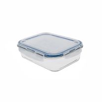 Pote de Vidro Hermético Retangular Mimo Style 600ml