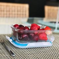 Pote de Vidro Hermético Retangular Mimo Style 600ml