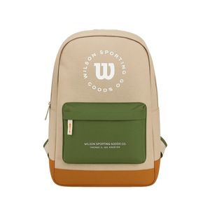 Mochila em Poliéster Wilson Bege
