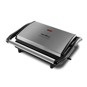 Grill e Sanduicheira em Inox 2x1 Britânica 850W 220V