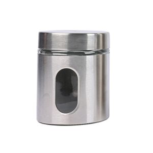 Porta Mantimento de Vidro com Visor Em casa tem Glass 600ml