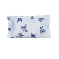 Porta Travesseiro Microfibra Hedrons Stitch Folhas