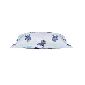 Porta Travesseiro Microfibra Hedrons Stitch Folhas