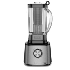 Liquidificador em Inox Philco 1400W 220V