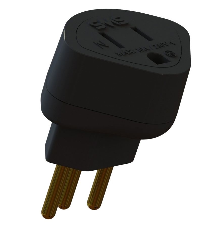 Adaptador-Para-Tomada-2-Pinos---Terra-Daneva-Preto-10A-156657