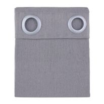 Cortina Rústica Pantex Bella Janela Cinza 2,50m x 3,60m