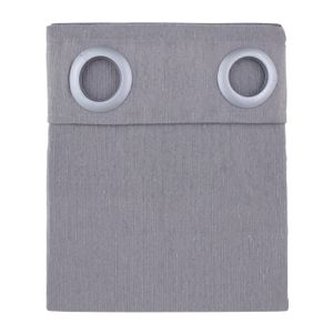 Cortina Rústica Pantex Bella Janela Cinza 2,50m x 3,60m