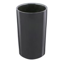 Porta Algodão de Cerâmica Newpro Preto