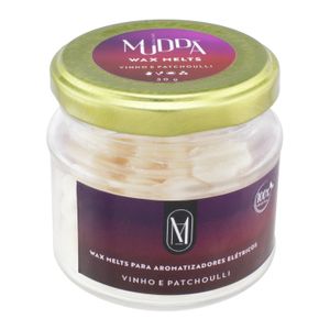 Aromatizante Wax Melt Mudda Vinho e Patchoulli 50g
