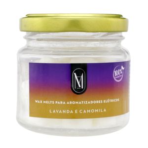 Aromatizante Wax Melt Mudda Lavanda e Camomila 50g