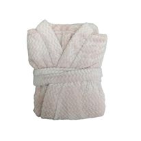 Roupão Plush Tweed Hedrons Rosa G