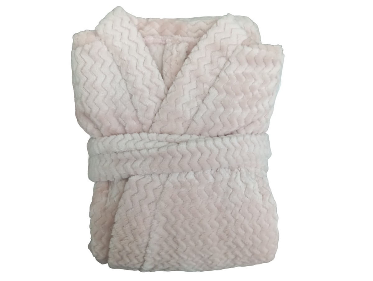 RoupaoPlushTweedHedronsRosaG-156158