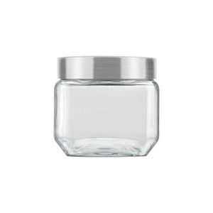 Pote de Vidro Quadrado Invicta Collection 800ml