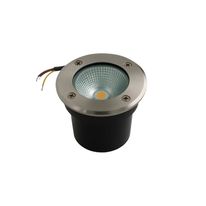 Spot Led de Embutir Redondo Preto Bronzearte 5W 3000K