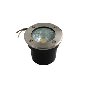 Spot Led de Embutir Redondo Preto Bronzearte 5W 3000K