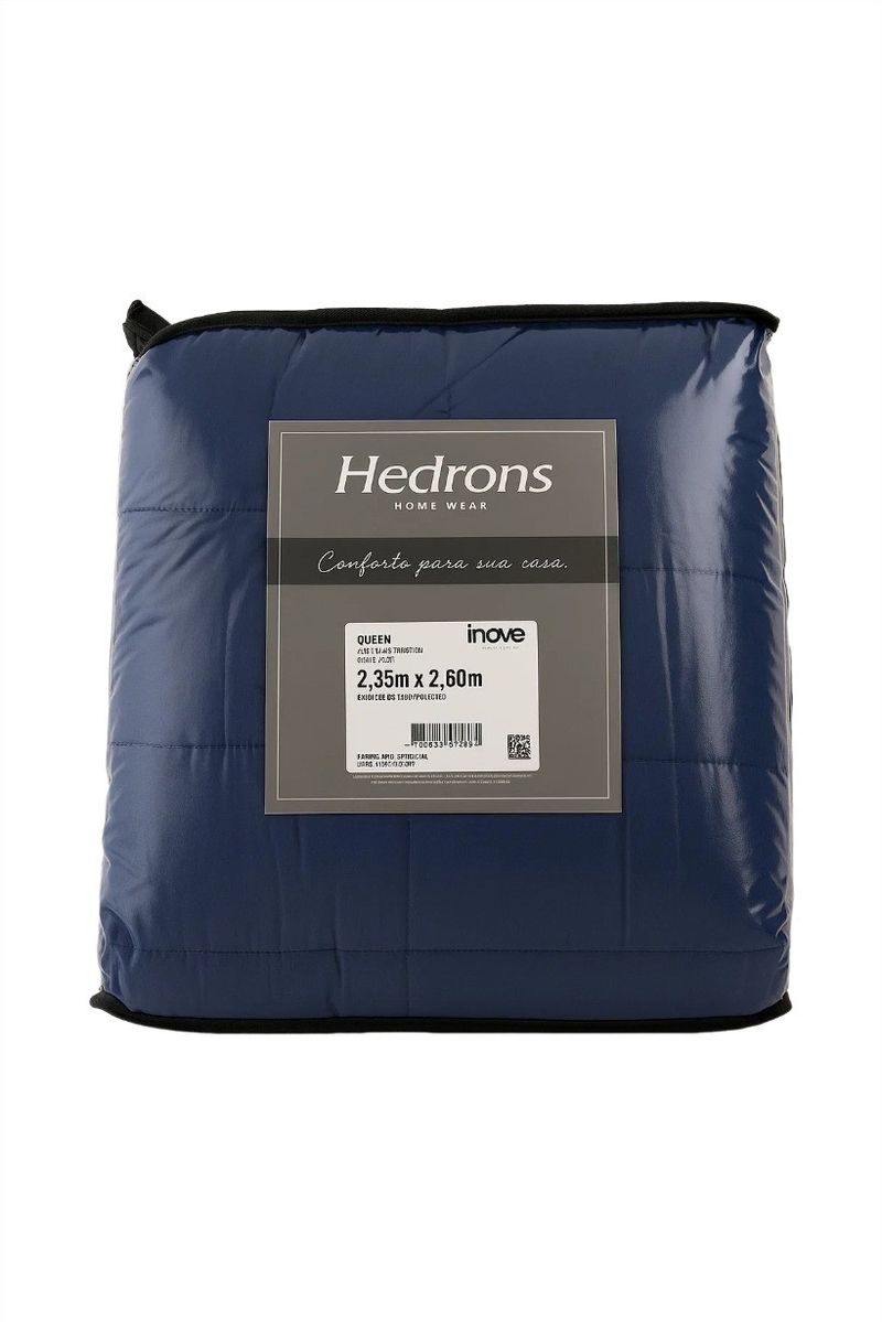 Edredom-Queen-Plush-Hedrons-Azul-235m-x-260m-156832