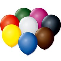 Balão Liso N º 7 Sortido 50 Unidades São Roque