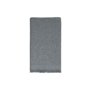 Manta de Sofá Buzios Hedrons Preta 1,45m x 2,00m