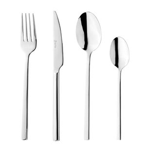 Faqueiro de Inox Firenze Prata Wolff com 24 peças
