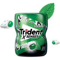 Trident Xsenses Menta Adams Garrafa 54g
