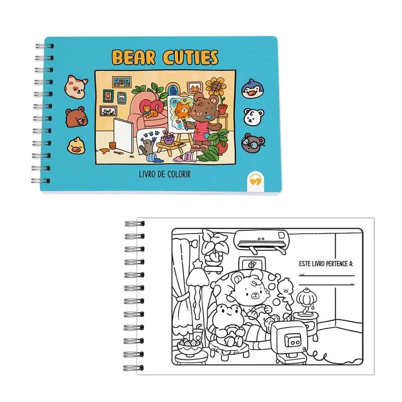 LivrodeColorirBearCutiesValedasLetrascom64paginas-156896