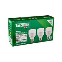 Kit Lâmpada Led Taschibra 6500K 20W Bivolt