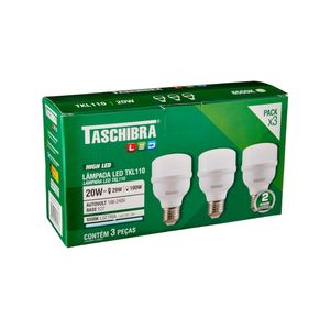 Kit Lâmpada Led Taschibra 6500K 20W Bivolt
