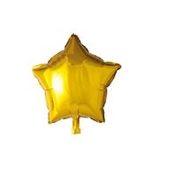 Balão Metalizado Dourado 45cm Silver